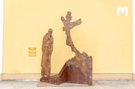 In Medjugorje, the sculpture of St. John Paul II was installed