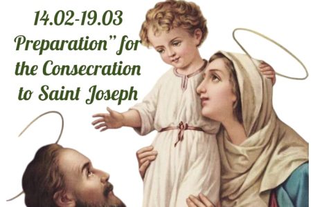 Invitation to 33-day preparation for the consecration to Saint Joseph