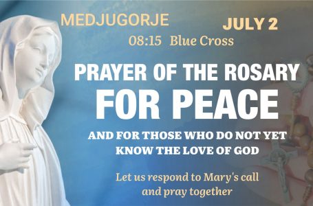 PRAYER OF THE ROSARY FOR PEACE AND FOR THOSE WHO DO NOT YET KNOW THE LOVE OF GOD